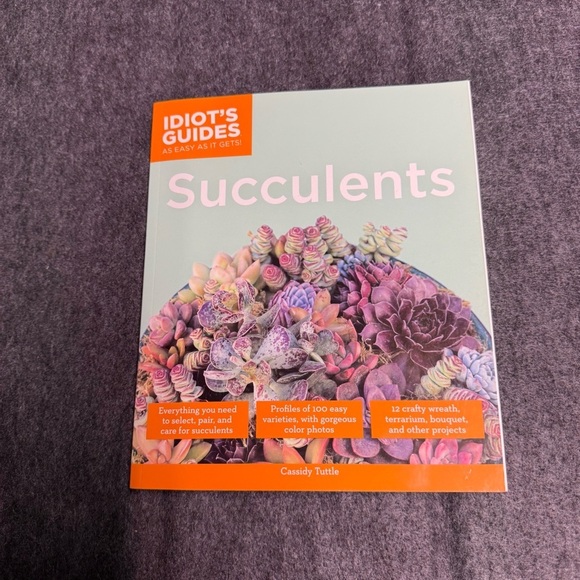 Alpha Other - Succulents Book - Colorful Cover 276 pages